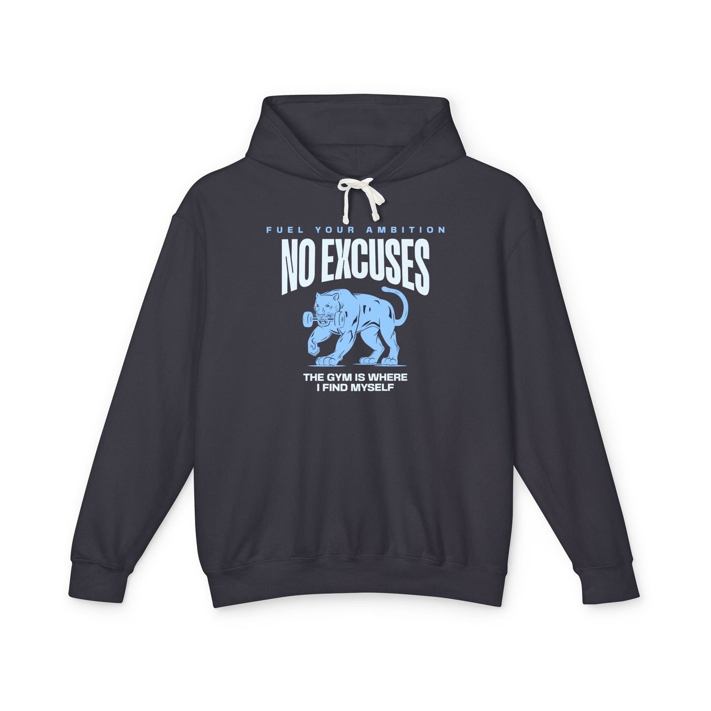 No Excuses Hoodie – Gym Sweatshirt