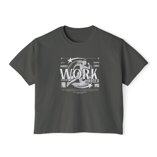 WORK HARDER |  Gym Shirt | CrossFit, Weightlifting & Functional Fitness Tee | Global Fitness Co.
