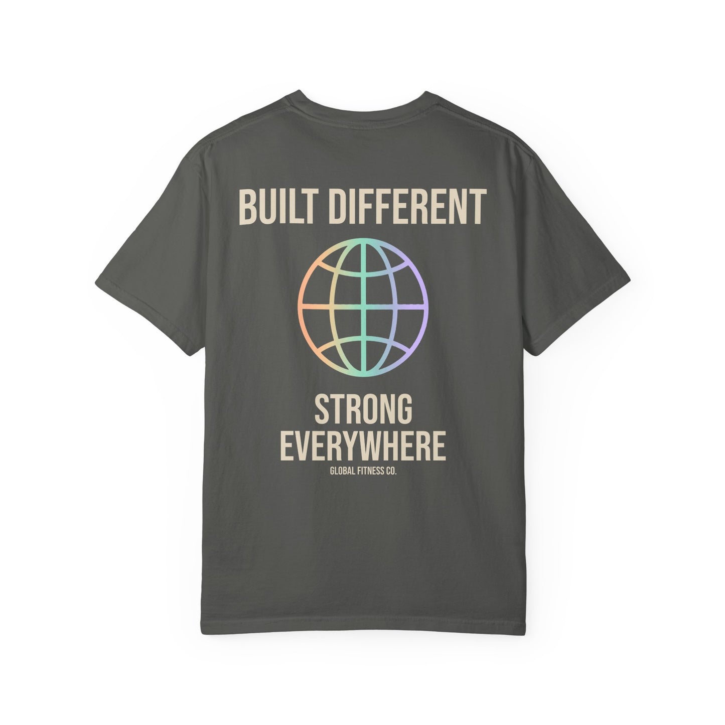 Built Different Oversized Tee | Strong Everywhere | Premium Heavyweight Fitness T-Shirt