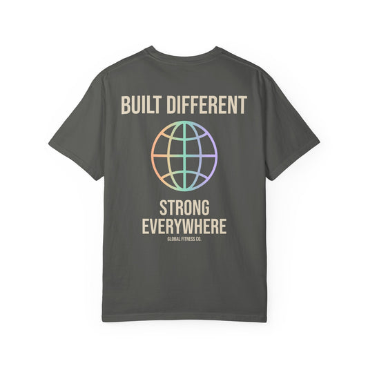 Built Different Oversized Tee | Strong Everywhere | Premium Heavyweight Fitness T-Shirt