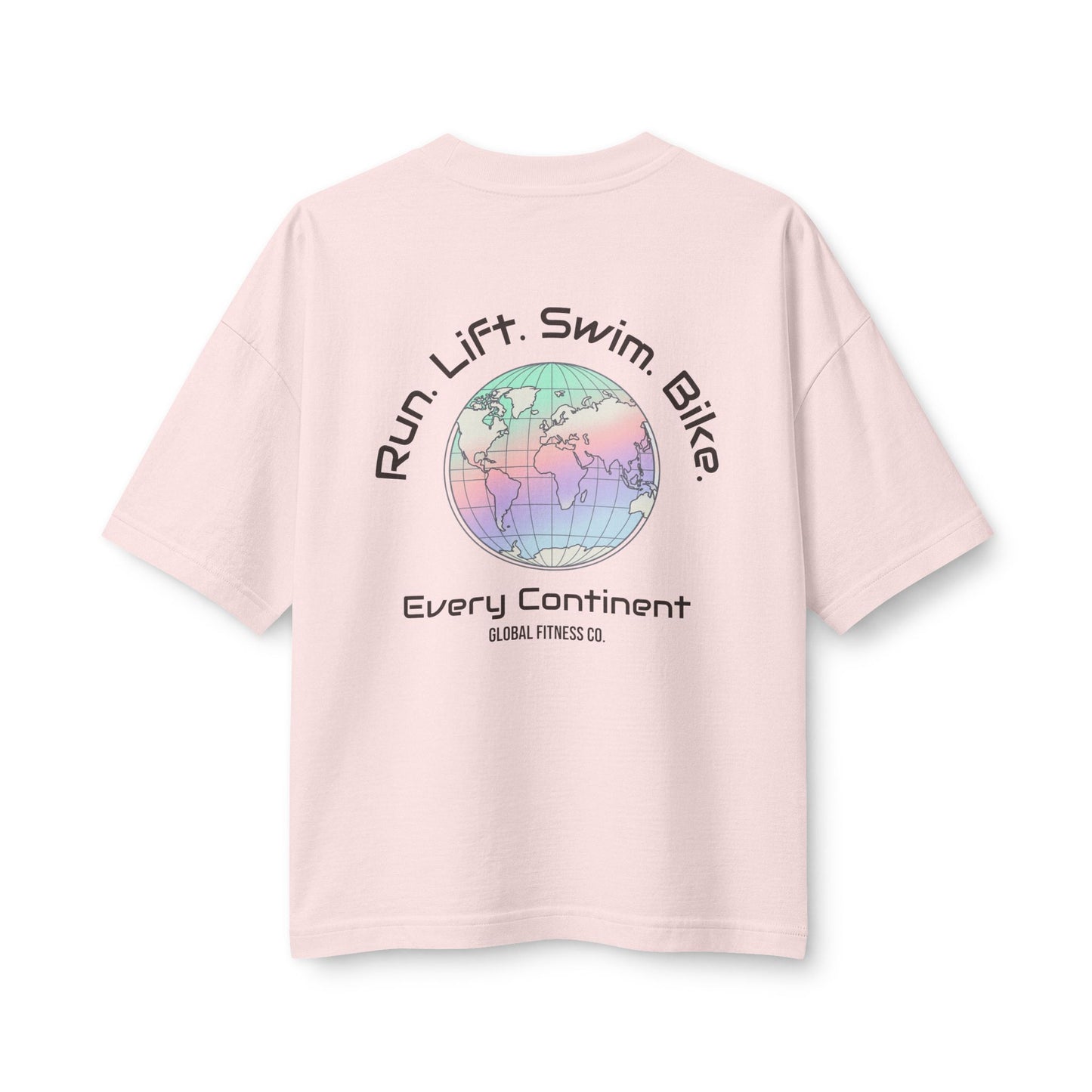 Every Continent Cropped Tee | Global Fitness Co. Drop 001