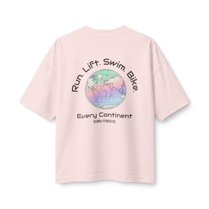 Every Continent Cropped Tee | Global Fitness Co. Drop 001