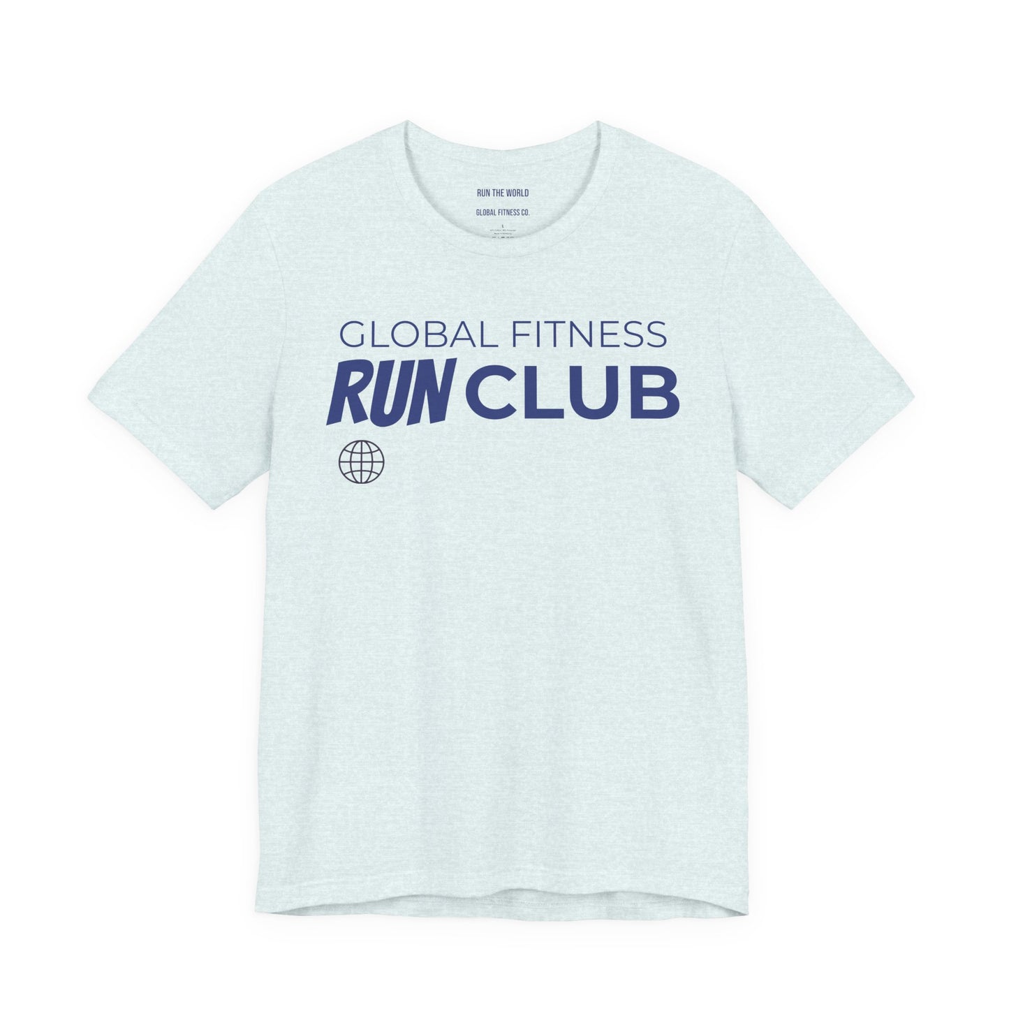 Global Fitness Run Club Unisex Premium T-Shirt | Minimalist Running Tee