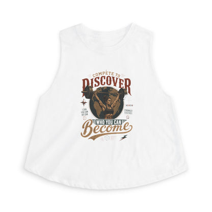 Discover Who You Can Become Crop Top