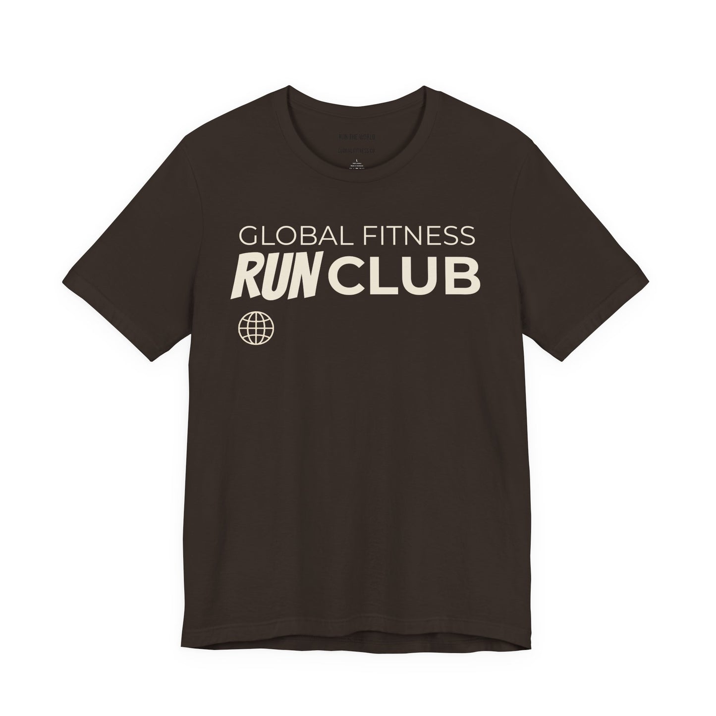 Global Fitness Run Club Unisex Premium T-Shirt | Minimalist Running Tee