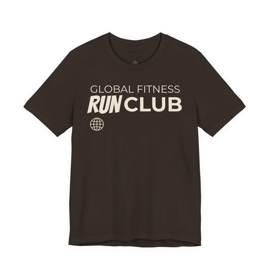 Global Fitness Run Club Unisex Premium T-Shirt | Minimalist Running Tee
