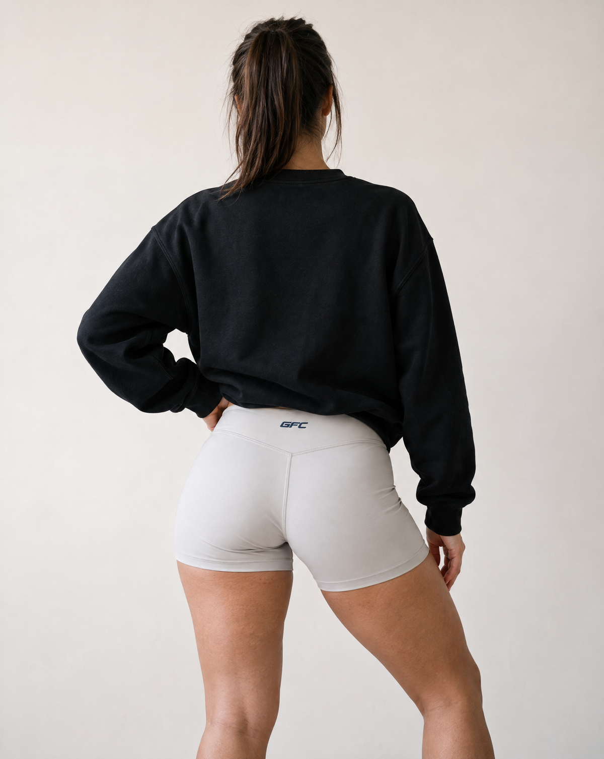 Global Fitness Collegiate Faded Crewneck