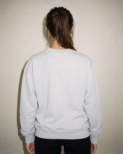 Global Fitness Collegiate Faded Crewneck
