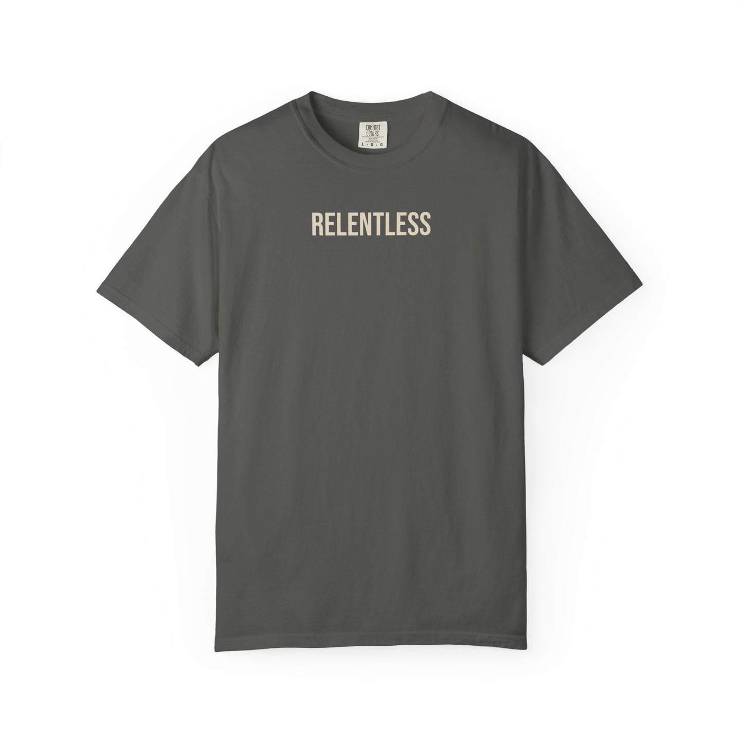 Relentless Oversized Tee | The Grind Never Lies | Premium Heavyweight Fitness T-Shirt
