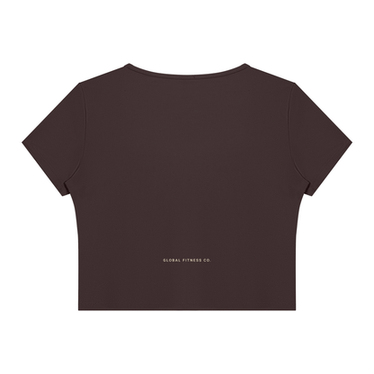 Contrast Sculpt Short Sleeve Training Top
