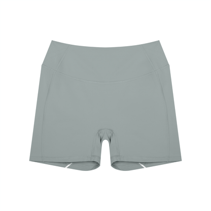 Contrast High-Rise Biker Shorts