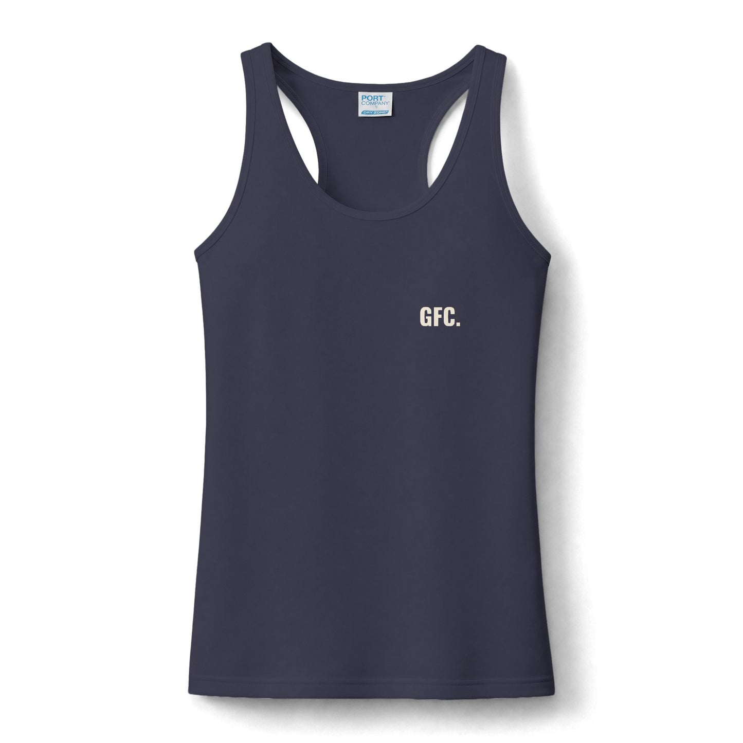Train. Travel. Compete. Performance Tank | Women’s Racerback Athletic Tank | Minimal Competition Apparel