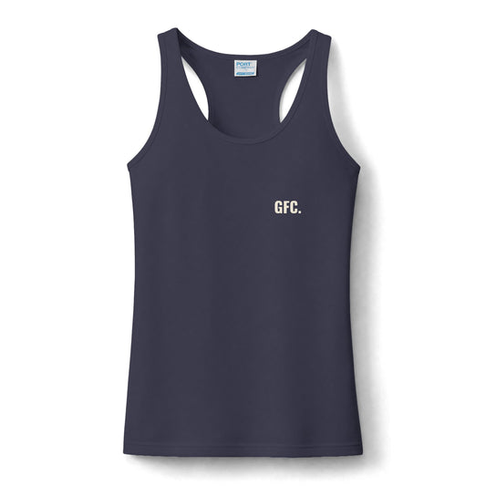 Train. Travel. Compete. Performance Tank | Women’s Racerback Athletic Tank | Minimal Competition Apparel