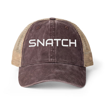 SNATCH | Olympic Weightlifting Cap| CrossFit & Strength Training Tee | Global Fitness Co.