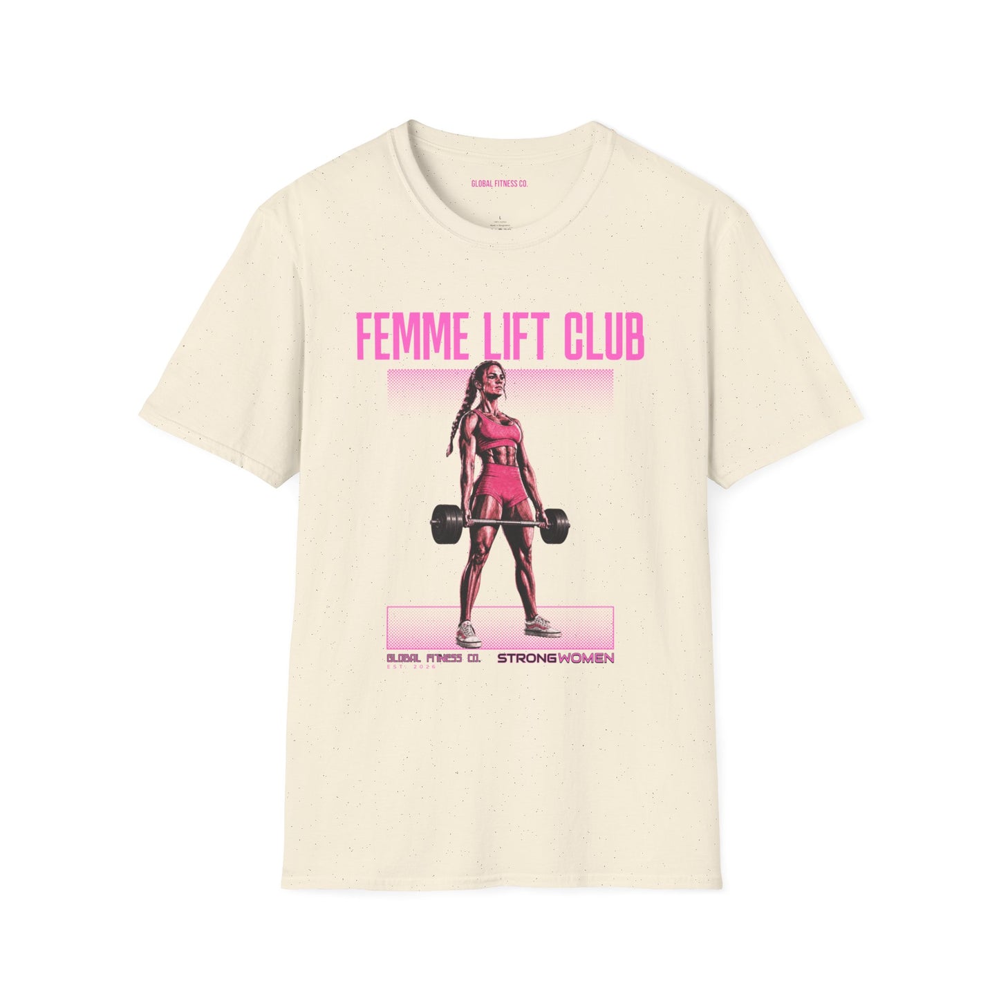 Femme Lift Club Women’s Weightlifting Tee | Global Fitness Co.