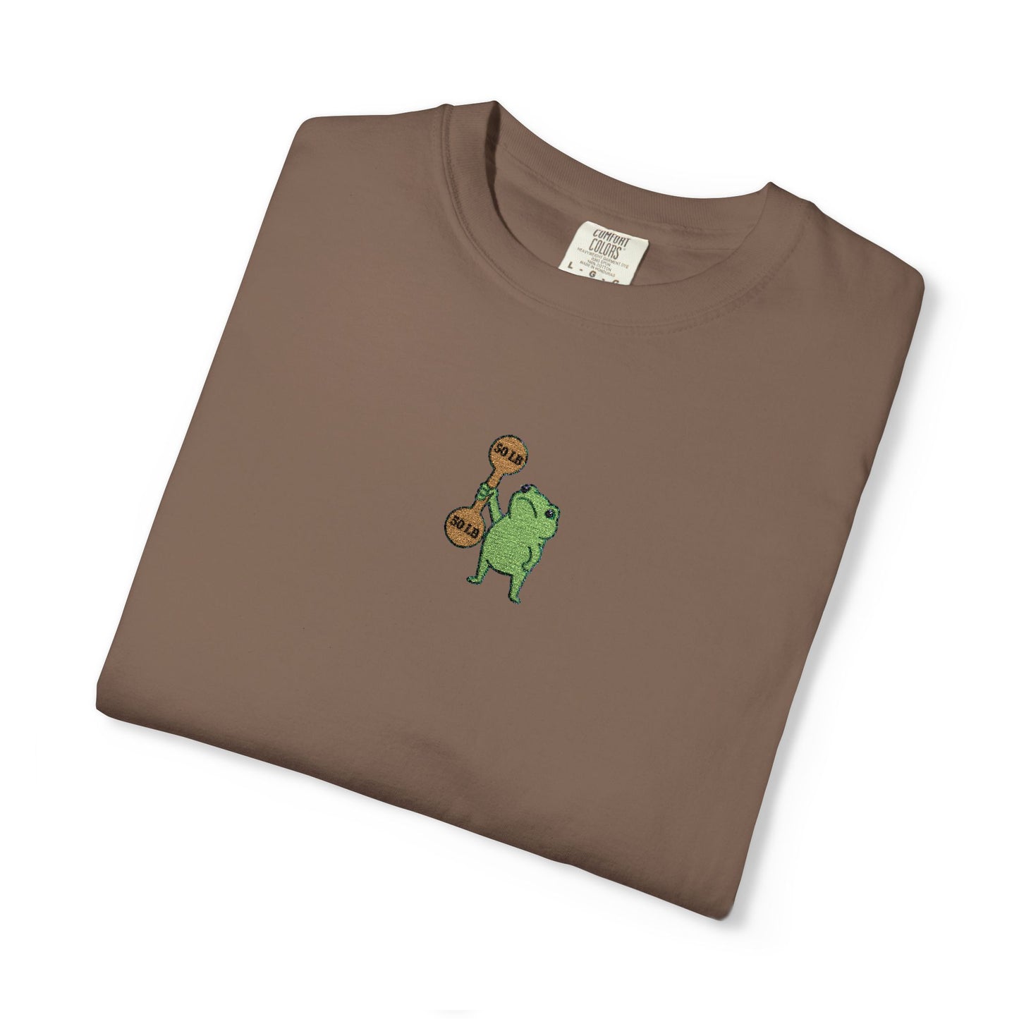 Cute Frog Workout Shirt | Funny Athletic Graphic Tee