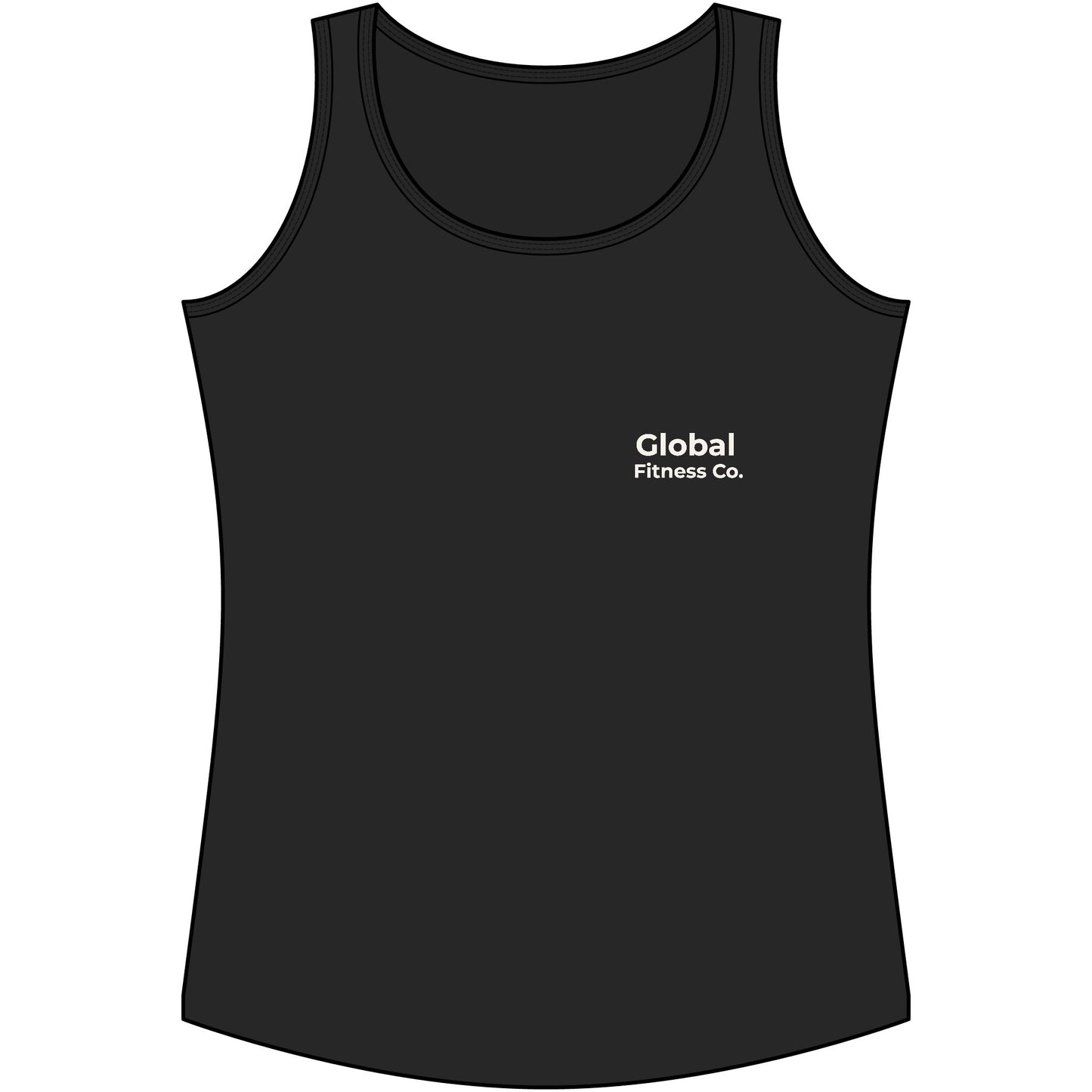 Stronger Not Smaller Women’s Workout Tank | Fitness Tank Top | Gym Shirt | Athleisure Tank | Global Fitness Co.