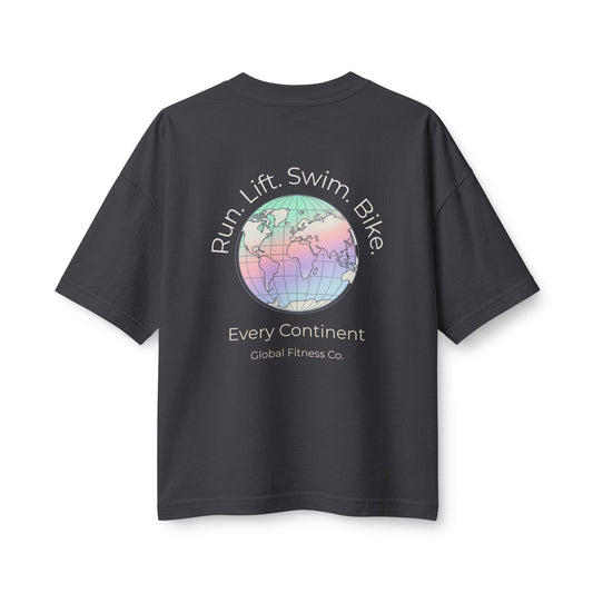 Every Continent Cropped Tee | Global Fitness Co. Drop 001