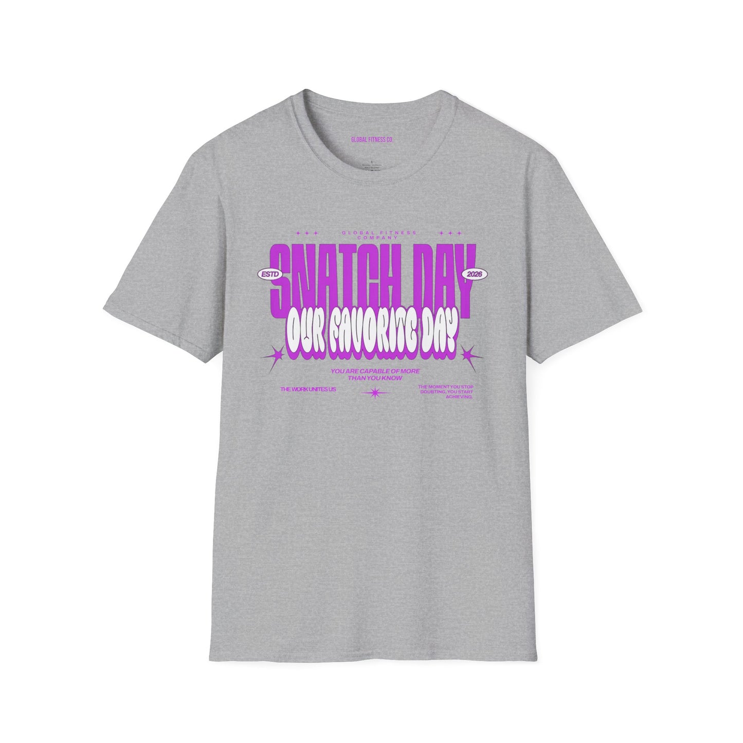 Snatch Day – Our Favorite Day Weightlifting Tee