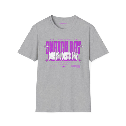 Snatch Day – Our Favorite Day Weightlifting Tee