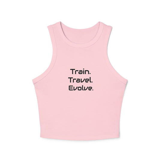 Train. Travel. Evolve. Tank | Women’s Cross Training Tank