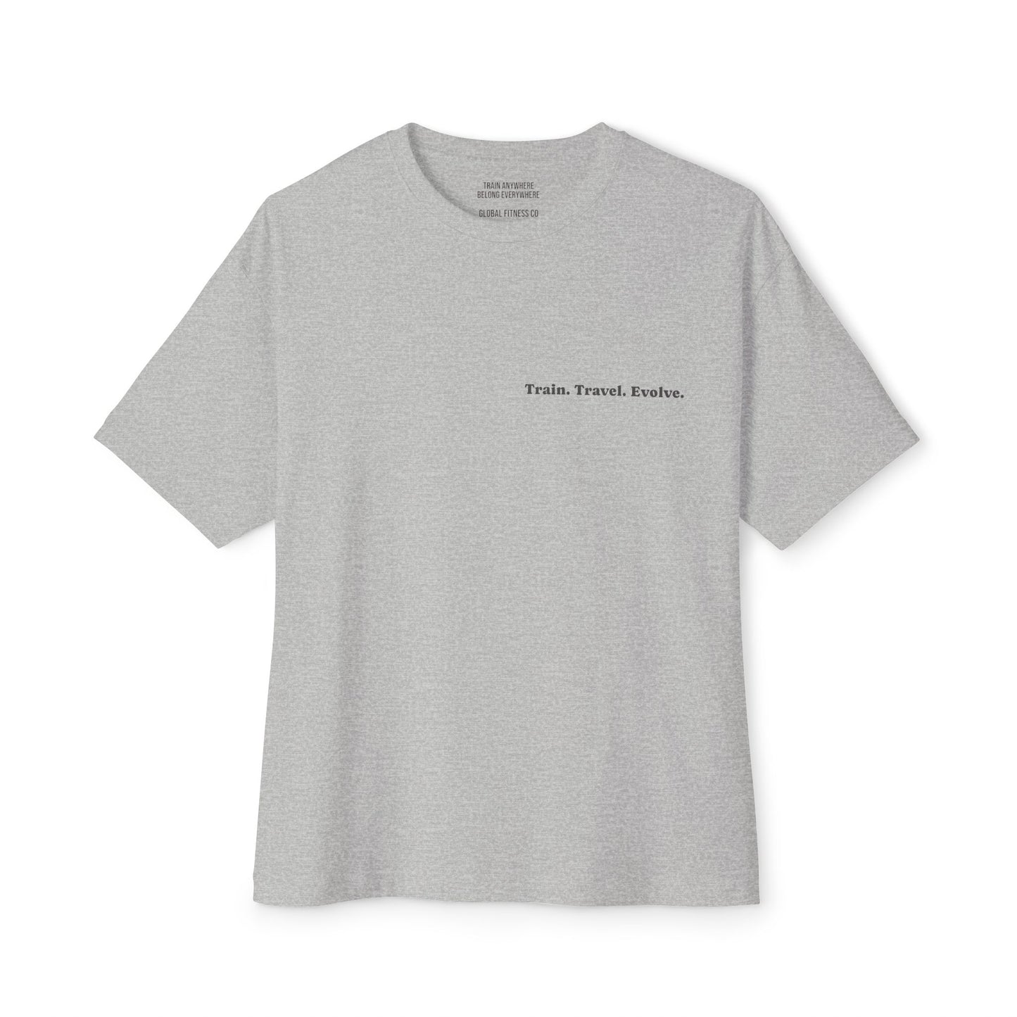 Fitness Around the World Tee — Unisex Travel Fitness Shirt