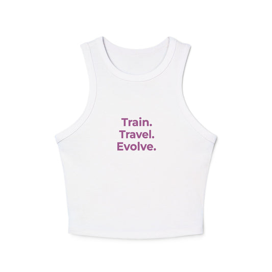 Train. Travel. Evolve. Tank | Women’s Cross Training Tank