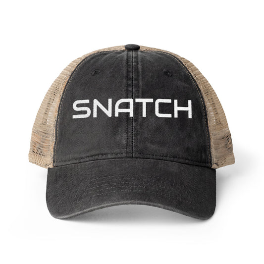 SNATCH | Olympic Weightlifting Cap| CrossFit & Strength Training Tee | Global Fitness Co.
