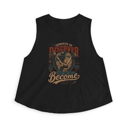 Discover Who You Can Become Crop Top