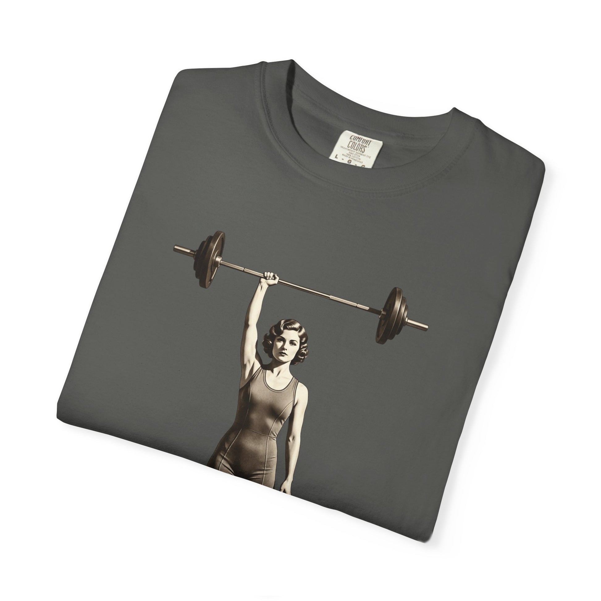 Strong is Timeless Vintage women's weightlifting tee