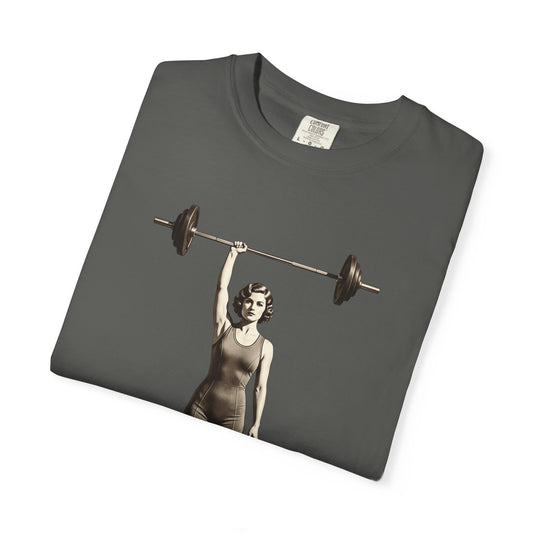 Strong is Timeless Vintage women's weightlifting tee