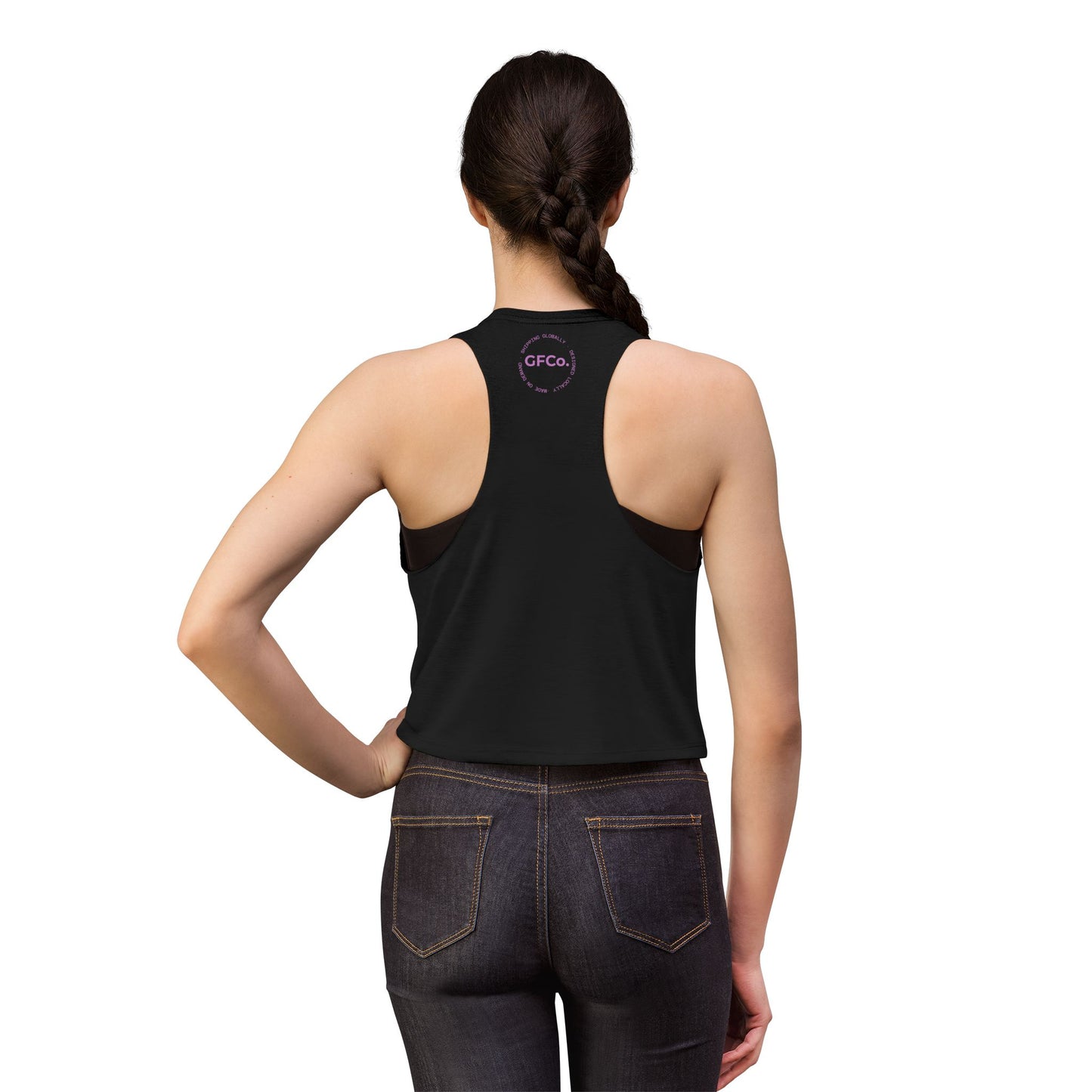 Stronger Not Smaller Women’s Performance Tank Top  | Lightweight Gym & Running Tank