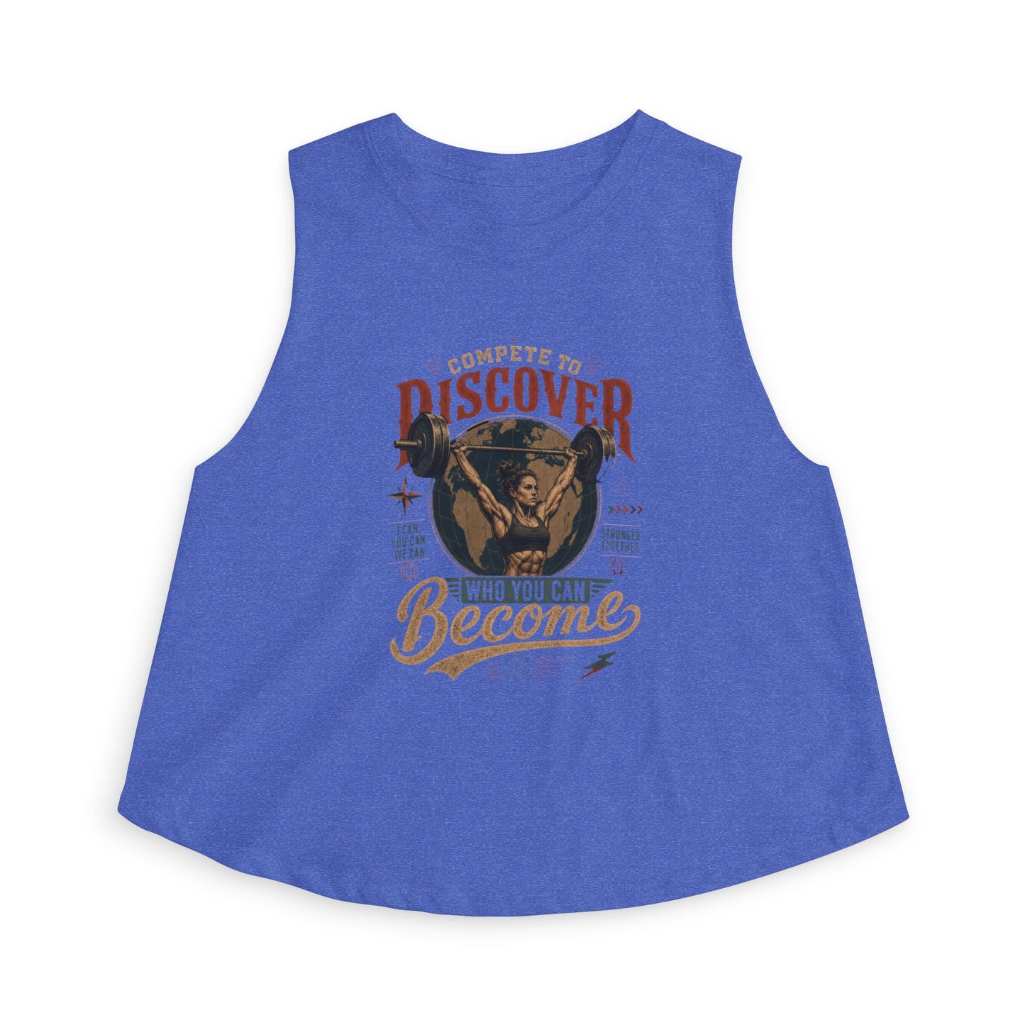 Discover Who You Can Become Crop Top