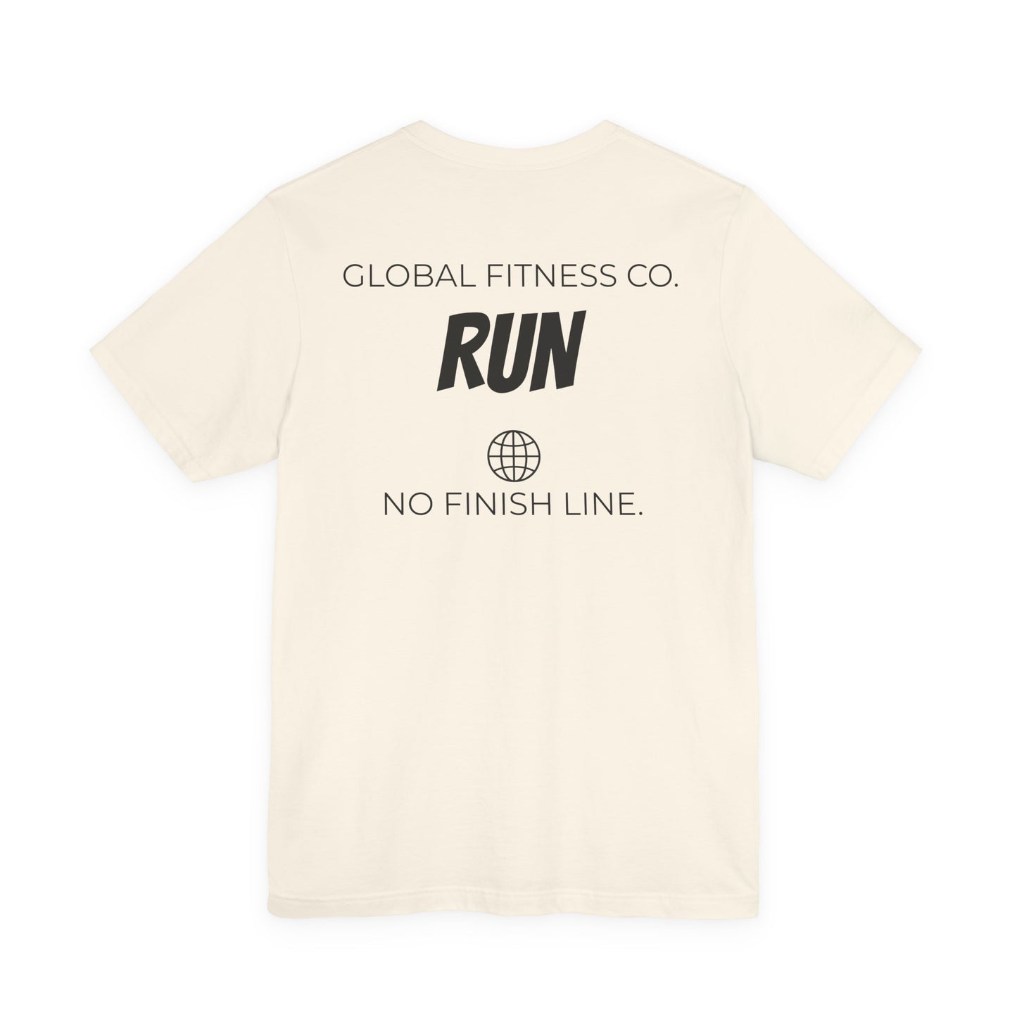 Global Fitness Run Club Unisex Premium T-Shirt | Minimalist Running Tee