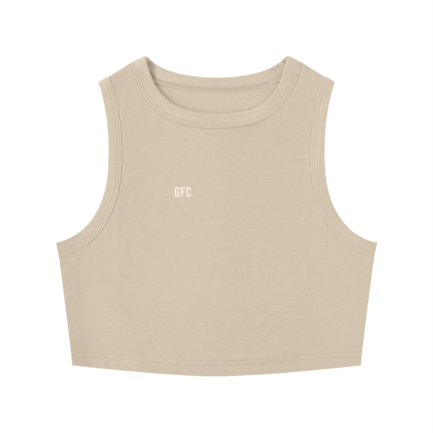 Women's Tight Crewneck Crop Tank Top