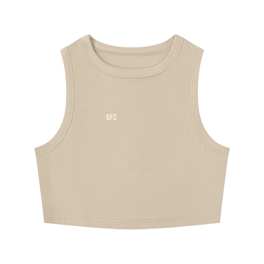 Women's Tight Crewneck Crop Tank Top