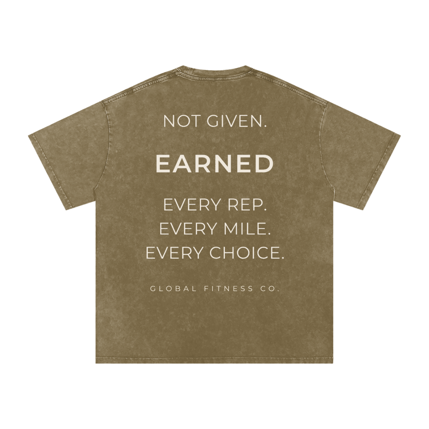 Global Fitness Signature Tee | Earned Edition