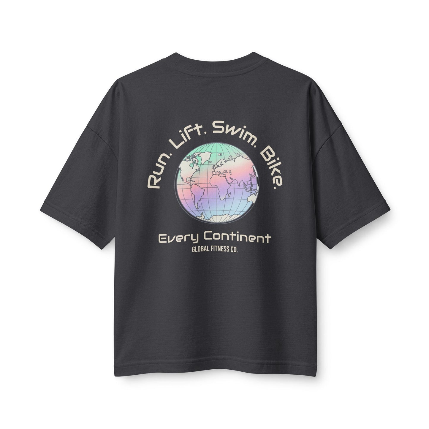 Every Continent Cropped Tee | Global Fitness Co. Drop 001