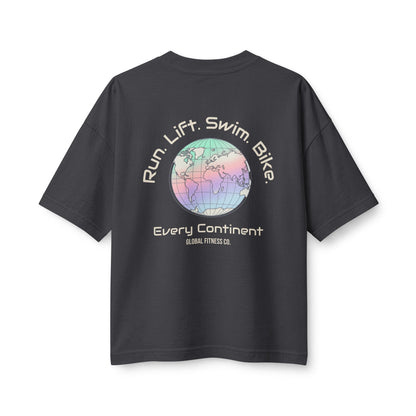 Every Continent Cropped Tee | Global Fitness Co. Drop 001