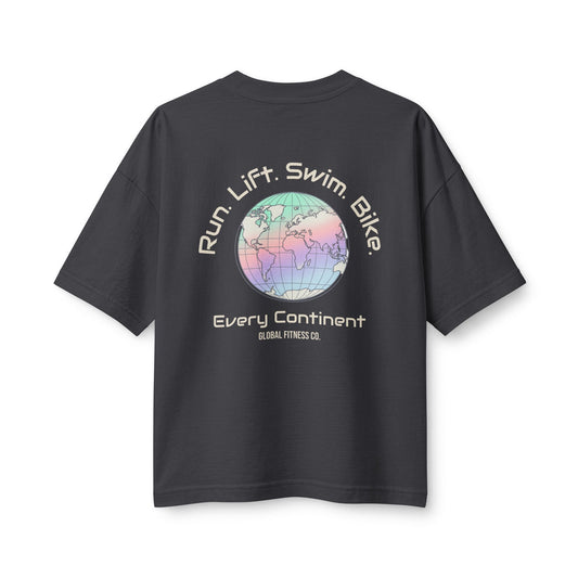 Every Continent Cropped Tee | Global Fitness Co. Drop 001