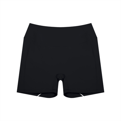 Contrast High-Rise Biker Shorts