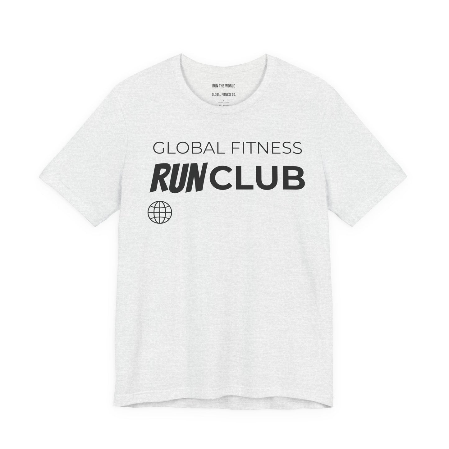 Global Fitness Run Club Unisex Premium T-Shirt | Minimalist Running Tee