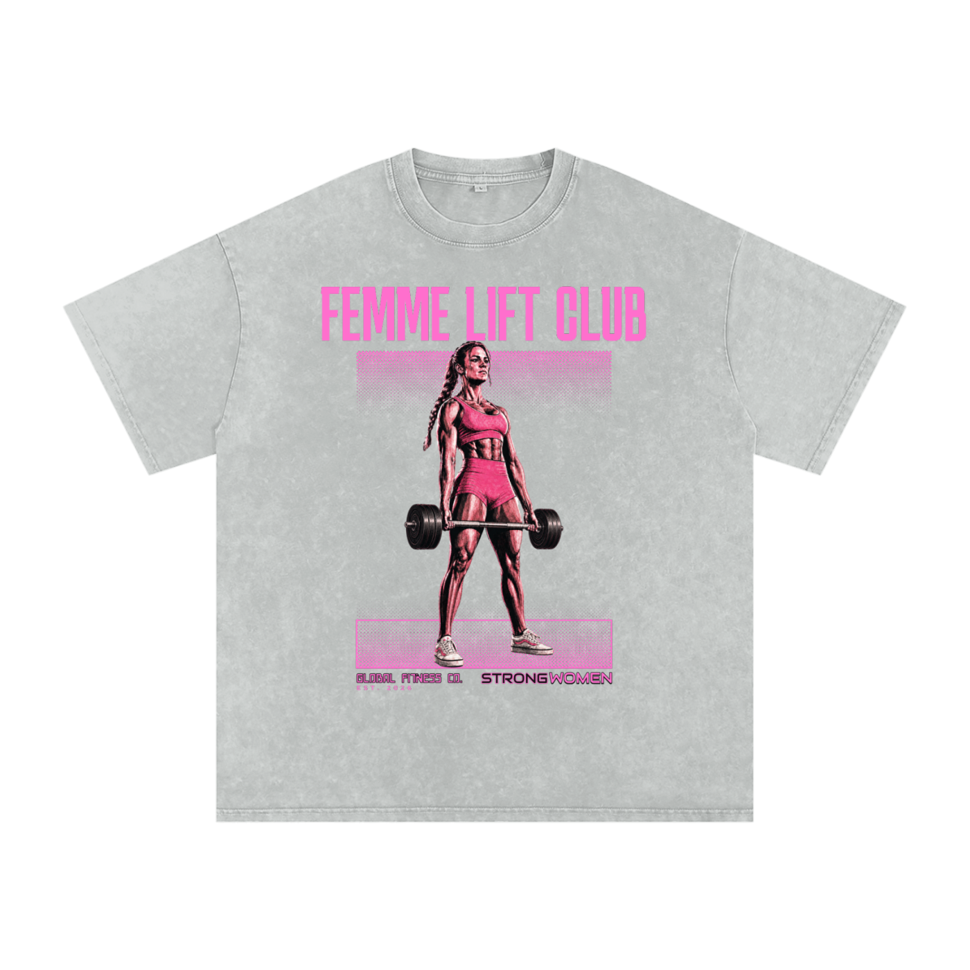 Femme Lift Club Women’s Weightlifting Tee | Global Fitness Co.