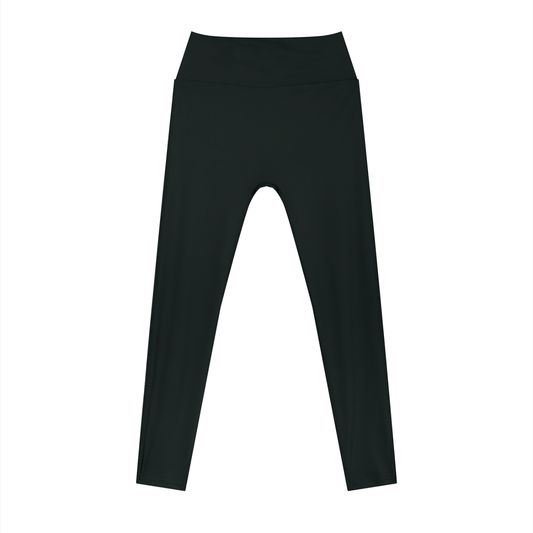Global Fitness Co. Women's High-Rise Performance Leggings | Black