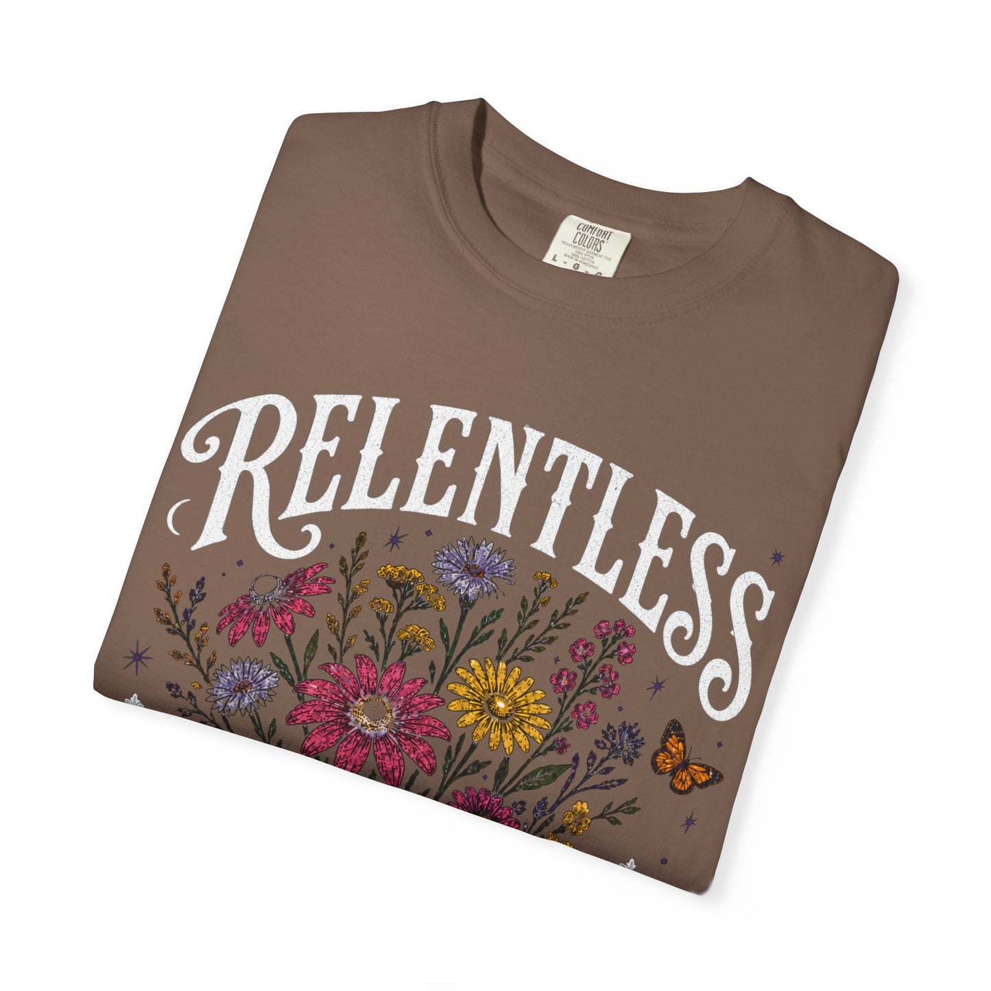 Relentless | Grow Anyway | Premium Heavyweight Fitness T-Shirt