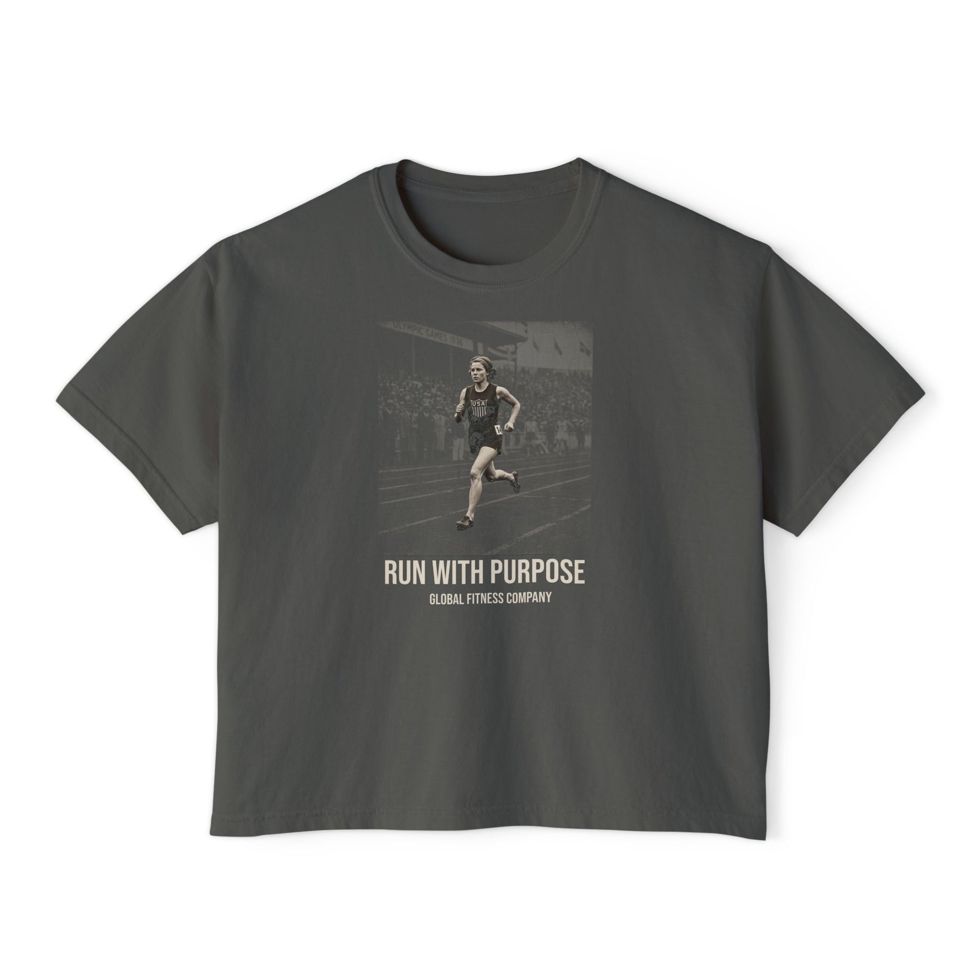 Run with Purpose Vintage boxy tee