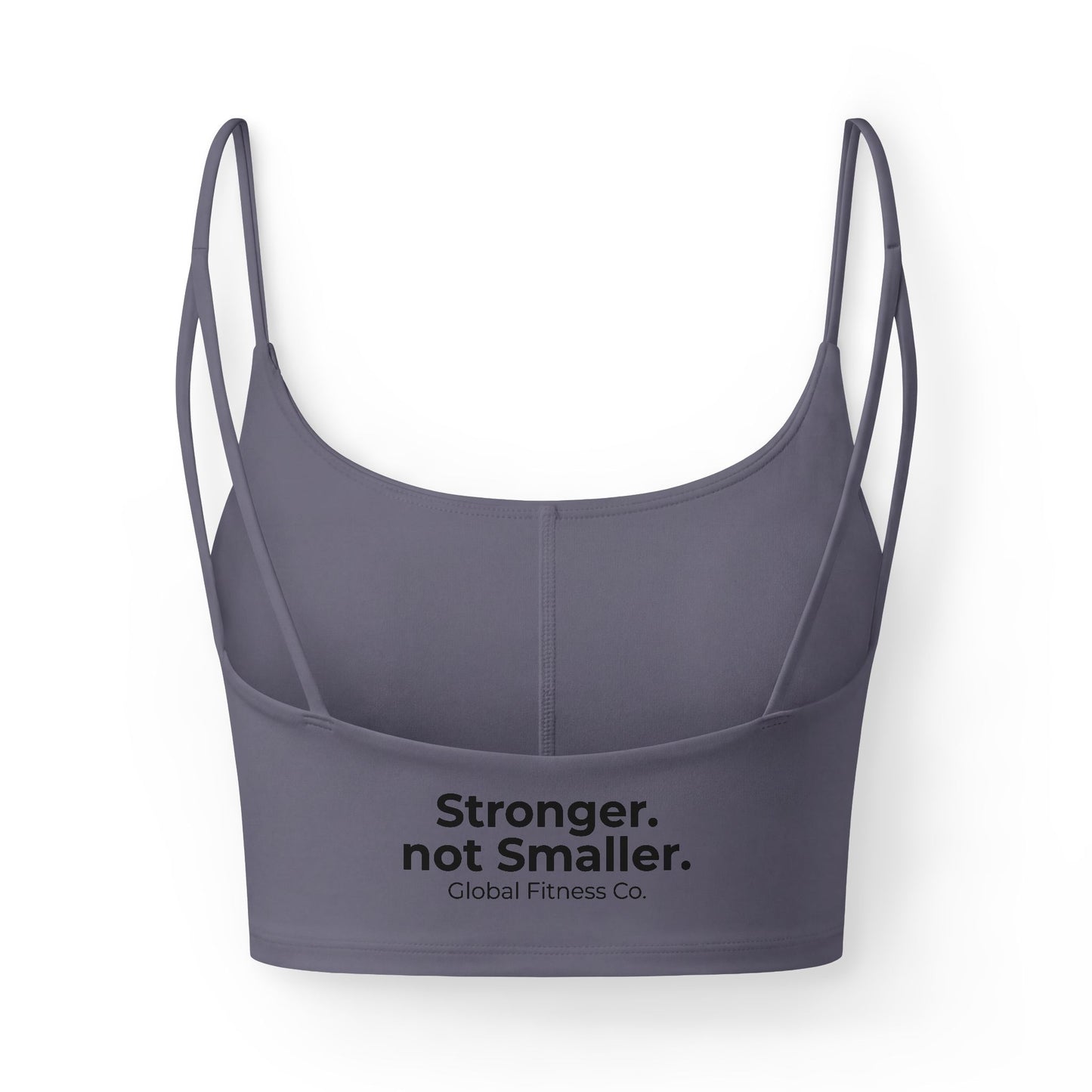 Luxe Women's Bra — Seamless Strappy Crop Sports Bra for Yoga & Everyday Wear
