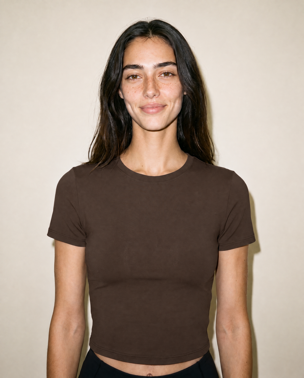 GFC PERFOMANCE TEE BROWN