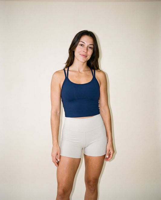 WOMENS -GFC PERFORMANCE SHORTS-LIGHTGREY