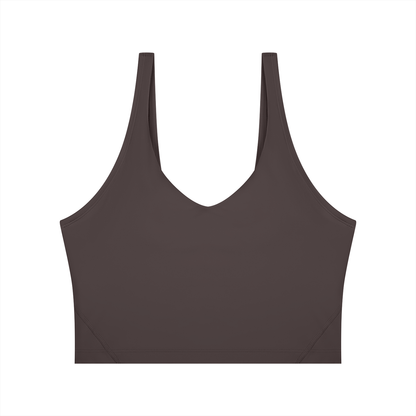 GFC V-Neck Sports Bra | Earth Collection